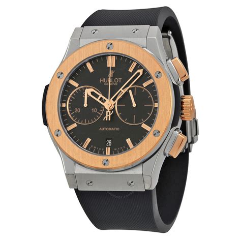 hublot classic fusion all black chronograph
